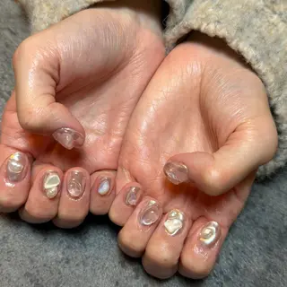 ネイル 自由が丘サロン あやめ💅のネイルデザイン