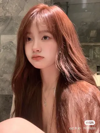 ロング 韓国✖️網紅🖤 パーマYURIYAのヘアスタイル