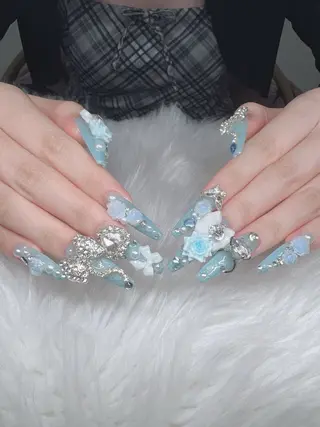 ネイル Lee Nails チップ長さだし専門店のネイルデザイン