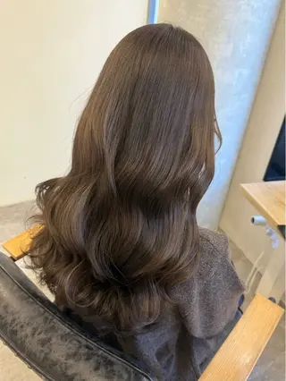 ロング カラー ヘアアレンジ Himawari♡ 柔らかいカラーのヘアスタイル