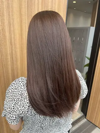 カラー 福島 果音のヘアスタイル
