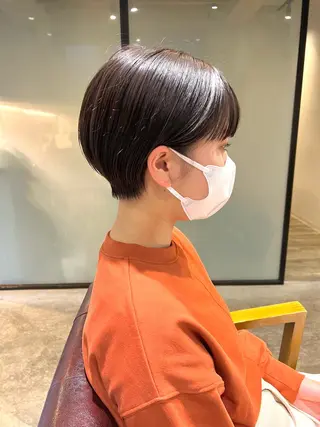 ショート 🌟美髪縮毛矯正🌟 吉田冴一のヘアスタイル