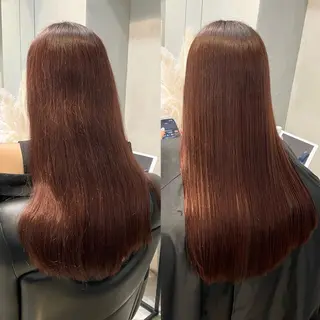 ロング パーマ 銀座/ハイトーン/ hayaka 🖤のヘアスタイル