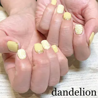 ネイル dandelion ダンデライオンのネイルデザイン