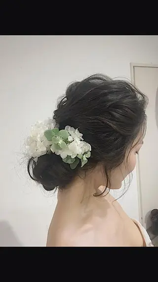 セミロング 早稲田 千尋のヘアスタイル