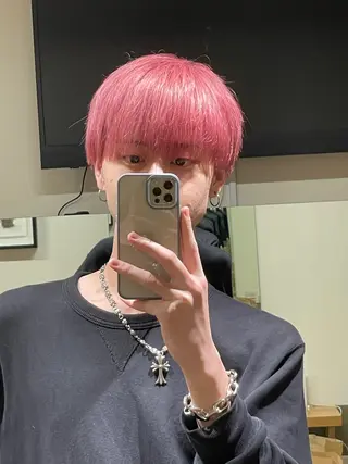 ショート カラー メンズ 神山 哲のヘアスタイル