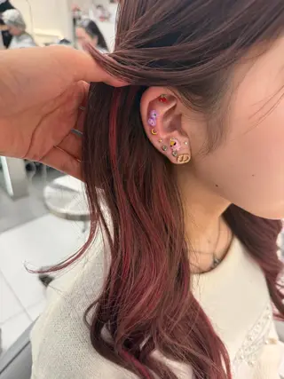 ヘアセット🎀耳つぼ 👂💎MONAMIのヘアスタイル