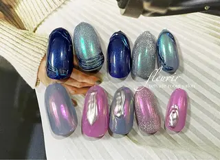 ネイル フルリール 【プライベートサロンのネイルデザイン