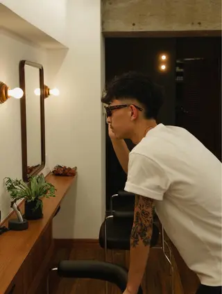 ショート メンズカット 髙橋創のヘアスタイル