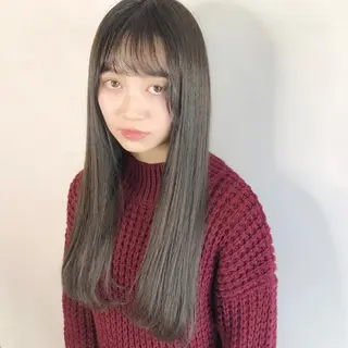 ロング カラーモデル募集中 美容室ハピスのヘアスタイル