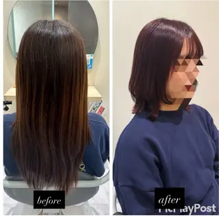 ミディアム 丹野 圭太のヘアスタイル