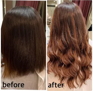 ロング メンズ特化シャドウパ ーマラウンドマッシュのヘアスタイル