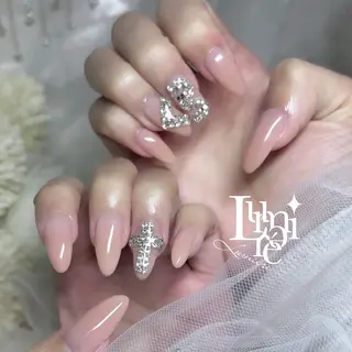 ネイル Lumière｜ ロング｜ワンホンのネイルデザイン