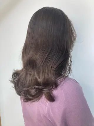 セミロング カラー ✂️似合わせの魔術師 石田一樹✂️のヘアスタイル