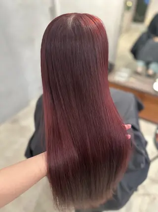 ロング カラー 上野/韓国hair 🤍MOEKA🤍のヘアスタイル