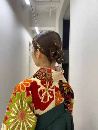 ヘアアレンジ 髪質改善/韓国/ ヘアセット/夏美のヘアスタイル