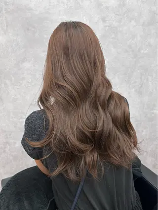 ロング 韓国ヘア/ワンホン ちひろのヘアスタイル