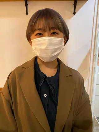 ショート ショート& パーマ　坂本のヘアスタイル