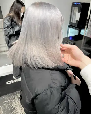 ミディアム カラー パーマ ヘアアレンジ メンズ キッズ ブリーチ ハイトーン 特化🌈フジタハルキのヘアスタイル