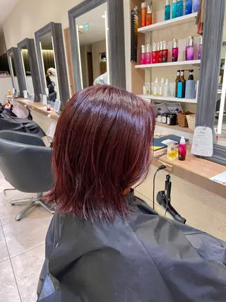 ミディアム loca by tree所属・髪質改善/うる艶ヘア HARUNAのヘアスタイル