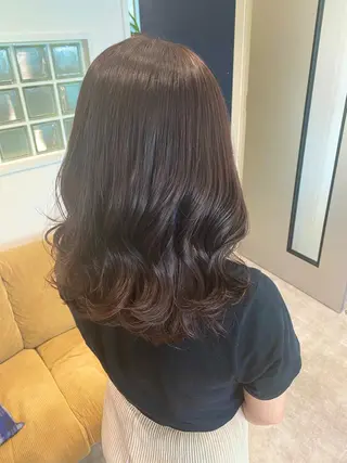 セミロング カラー 【safric】 NAOのヘアスタイル