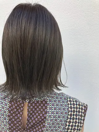 ミディアム シンタニナオト /梅田茶屋町のヘアスタイル