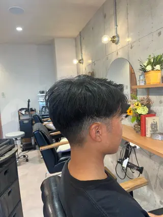 ショート メンズ 🌀メンズパーマ🌀 🐏丸山祐宇🐏のヘアスタイル