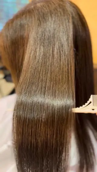 ロング 縮毛矯正/髪質改善 飯田公祐のヘアスタイル