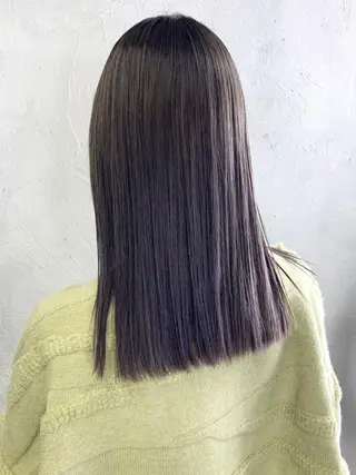 セミロング カラー パーマ ヘアアレンジ ITbyALBUM 浦和店のヘアスタイル