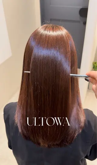 セミロング 髪質改善/美髪/艶髪 原田 竜空のヘアスタイル