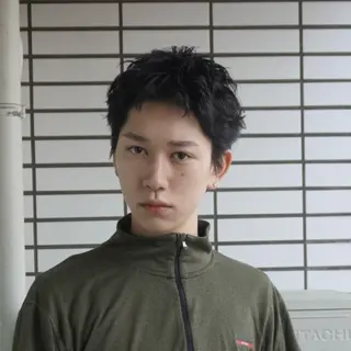 メンズ 毛流れヘア×眉 ワックス/RIKUのヘアスタイル