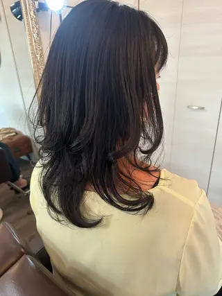 ロング 🌺✨小川 友佳✨🌺のヘアスタイル