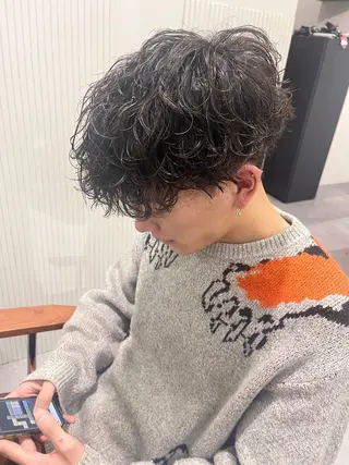 ショート パーマ メンズ 【メンズ特化】 メンズパーマ/雄斗のヘアスタイル