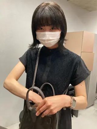 ショート ロングパーマ木村 ボブパーマのヘアスタイル