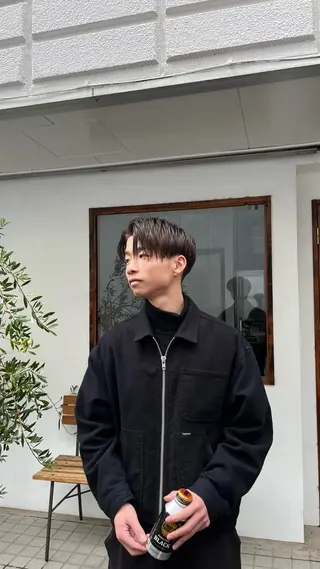 ショート カラー メンズ 池袋 板橋KAUTI /カネダオウスケ💫のヘアスタイル