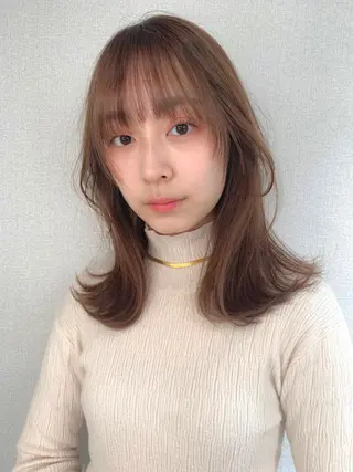 ミディアム カラー ✨上品レディーなヘア スタイルへ✨髙木諒也のヘアスタイル