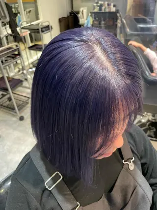 ミディアム ❄️冬の透け感カ ラー❄️HIDEKAのヘアスタイル