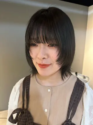 ミディアム レイヤー honoka🌀のヘアスタイル