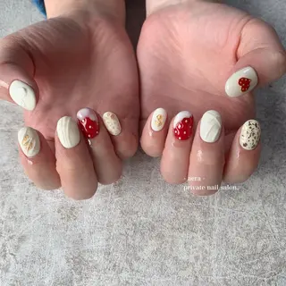 ネイル AERA nail shino🐱⸝꙳のネイルデザイン