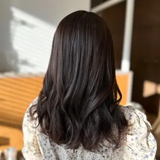 セミロング 後藤 千絵のヘアスタイル