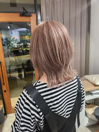 ミディアム 金田 拓也のヘアスタイル