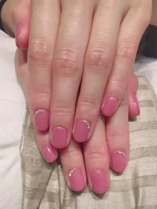 ネイル ビジューバイアクイユ ネイルズ　東中野店のネイルデザイン