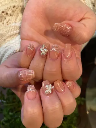 ネイル crystal ⭐︎ colorのネイルデザイン