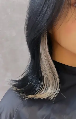 ミディアム カラー ヘアアレンジ Beginning所属・エガワ ミヤビのヘアスタイル