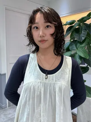 ミディアム パーマ siki/ボブ パーマ/ayanaのヘアスタイル