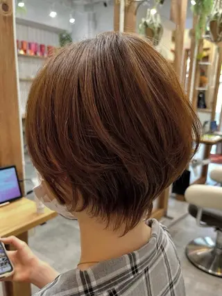 ショート ROOF所属・🫧似合わせカット 🫧福田のヘアスタイル
