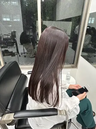 カラー 松原 朱里のヘアスタイル