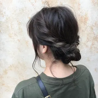 ヘアアレンジ gite カワムラナオキのヘアスタイル