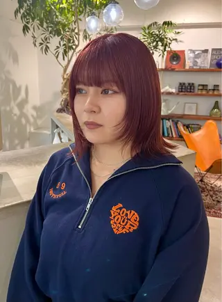 ミディアム 石井 大貴のヘアスタイル