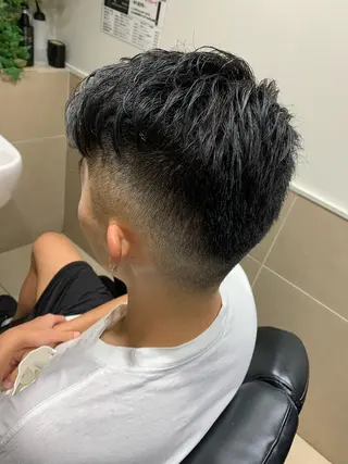 ショート メンズ 羽木 隆徒のヘアスタイル
